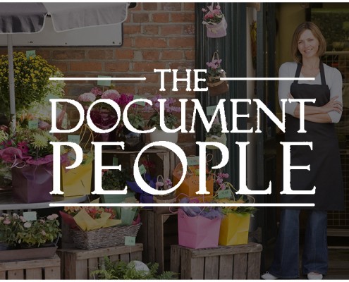 responsive website design for document people