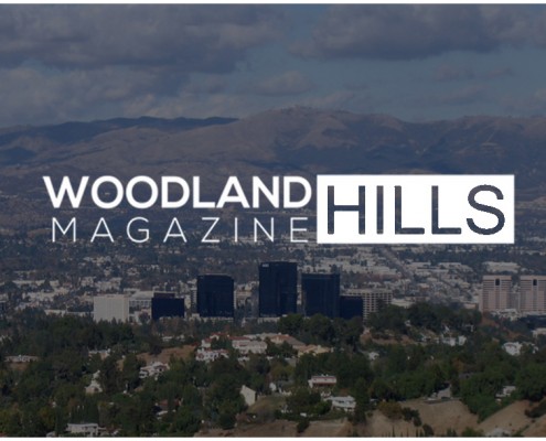 responsive website design for woodland hills magazine