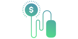 allocate the budget icon for digital media buying process