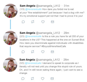los angeles social media customer care