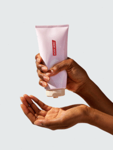 Social Media agency screenshot of glossier gif content creation