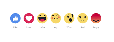Facebook Reaction Emojis Social Media Strategy social media strategy showing Facebook reaction emojis users can respond to live stream