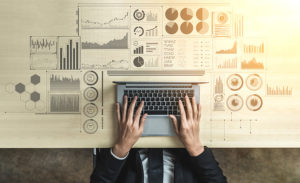 Visual representation of the data you can get displayed on a table