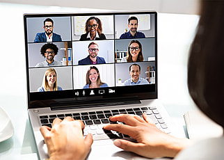 online communication via the computer