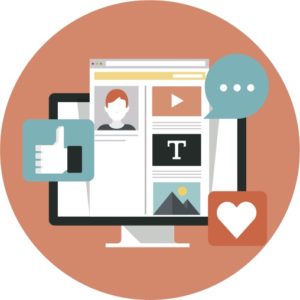 data on the computer