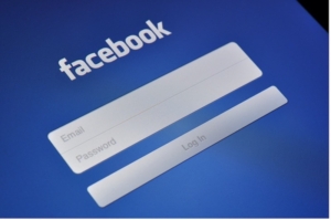 Facebook display at social media advertising agency