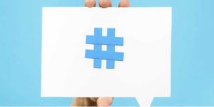 Twitter hashtag symbol for Twitter marketing agency