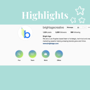 Social Media Marketing Agency Instagram Highlight
