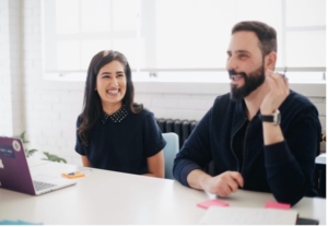 marketing agency Cowerkers at a Table