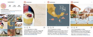 social media content creation - hotel
