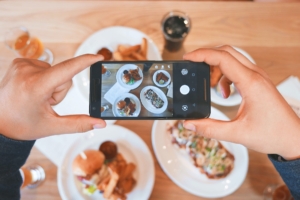 social media content creation - world around