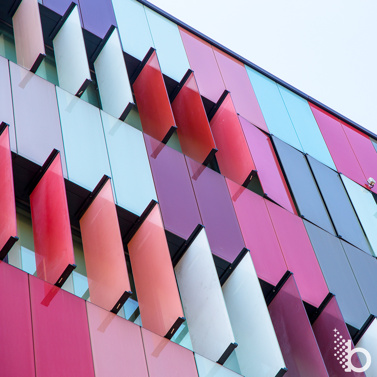 colorful building windows