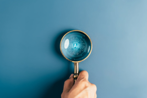 magnifying glass ai